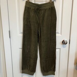 J. Crew Olive Green Women's Relaxed Joggers NWT